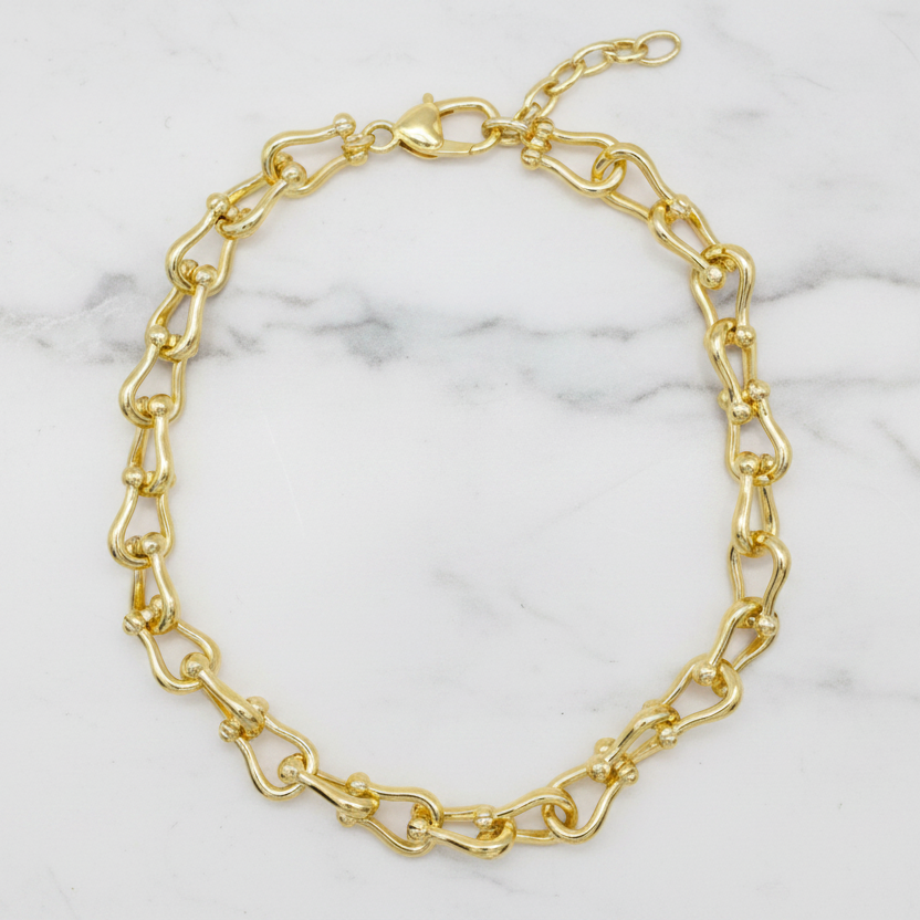 Horse Link Necklace