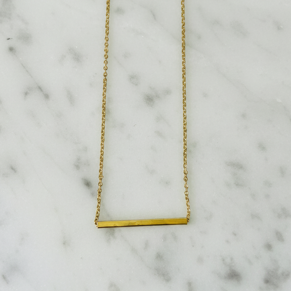 Dainty Bar Necklace
