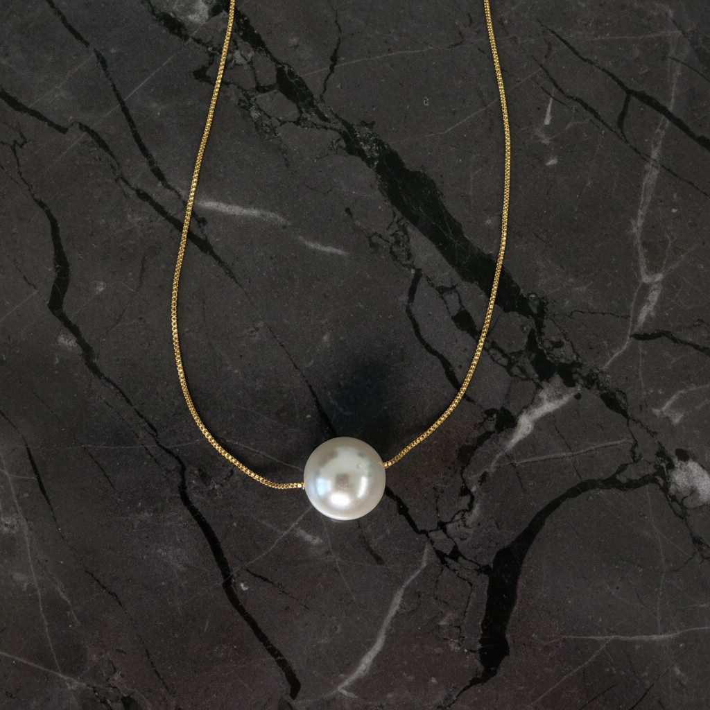 Single Pearl Necklace