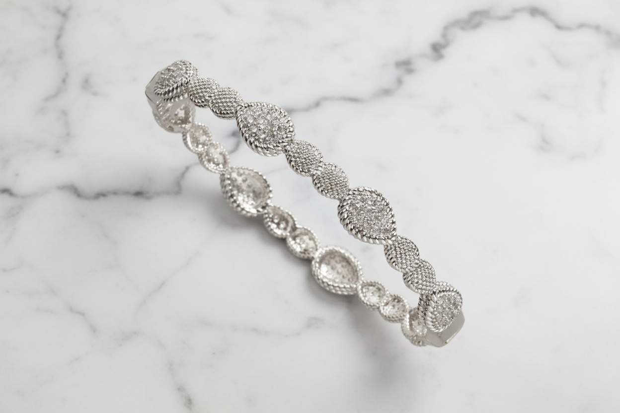 Tear Drop Pave Bracelet