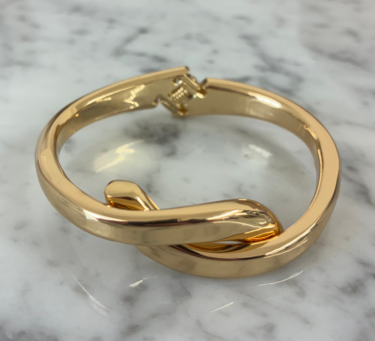 Twisty Bangle Bracelet
