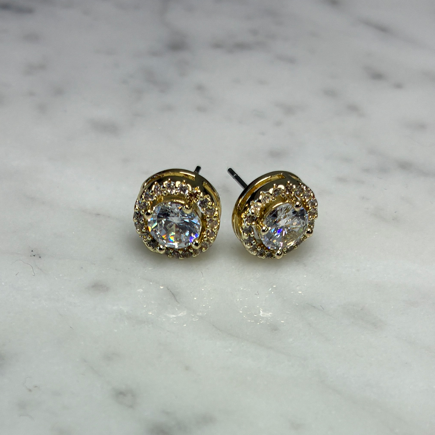 Circles CZ Earring