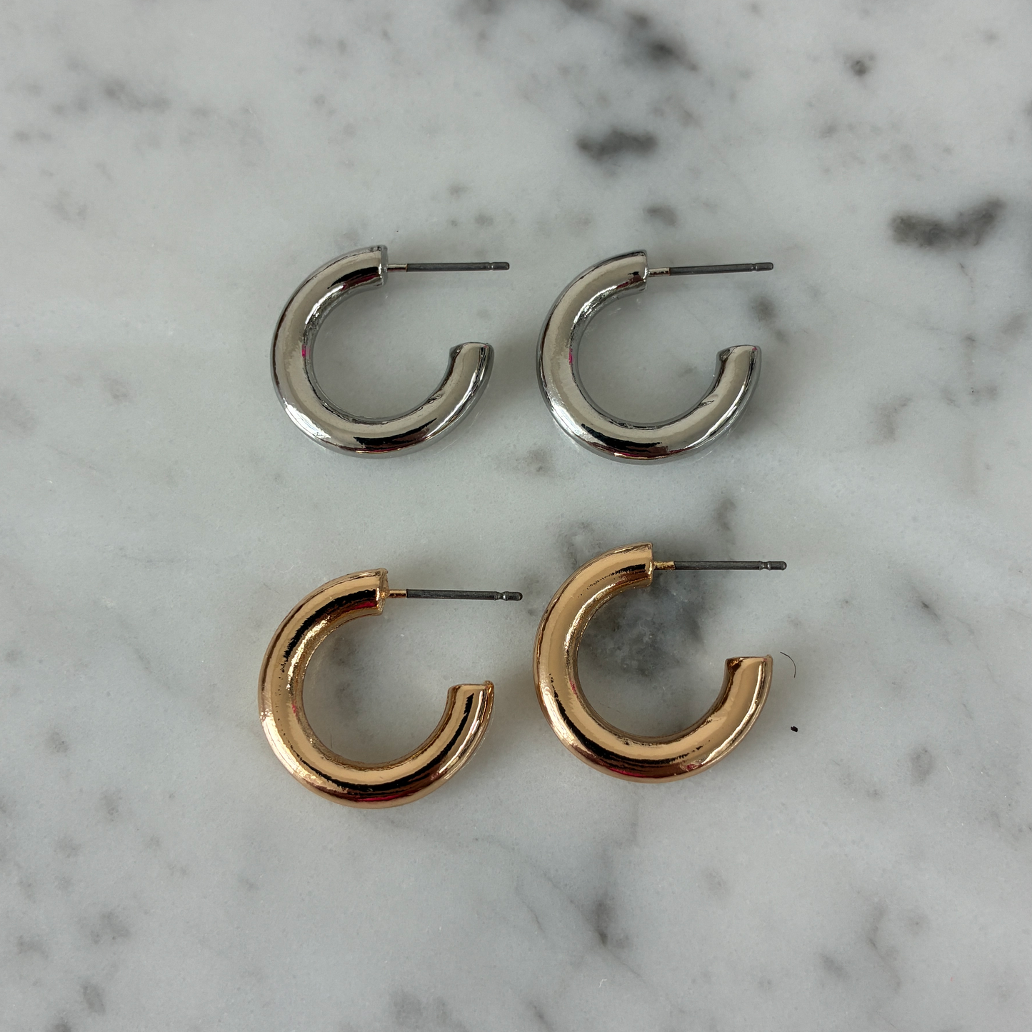 Mini Hoop Earring Set