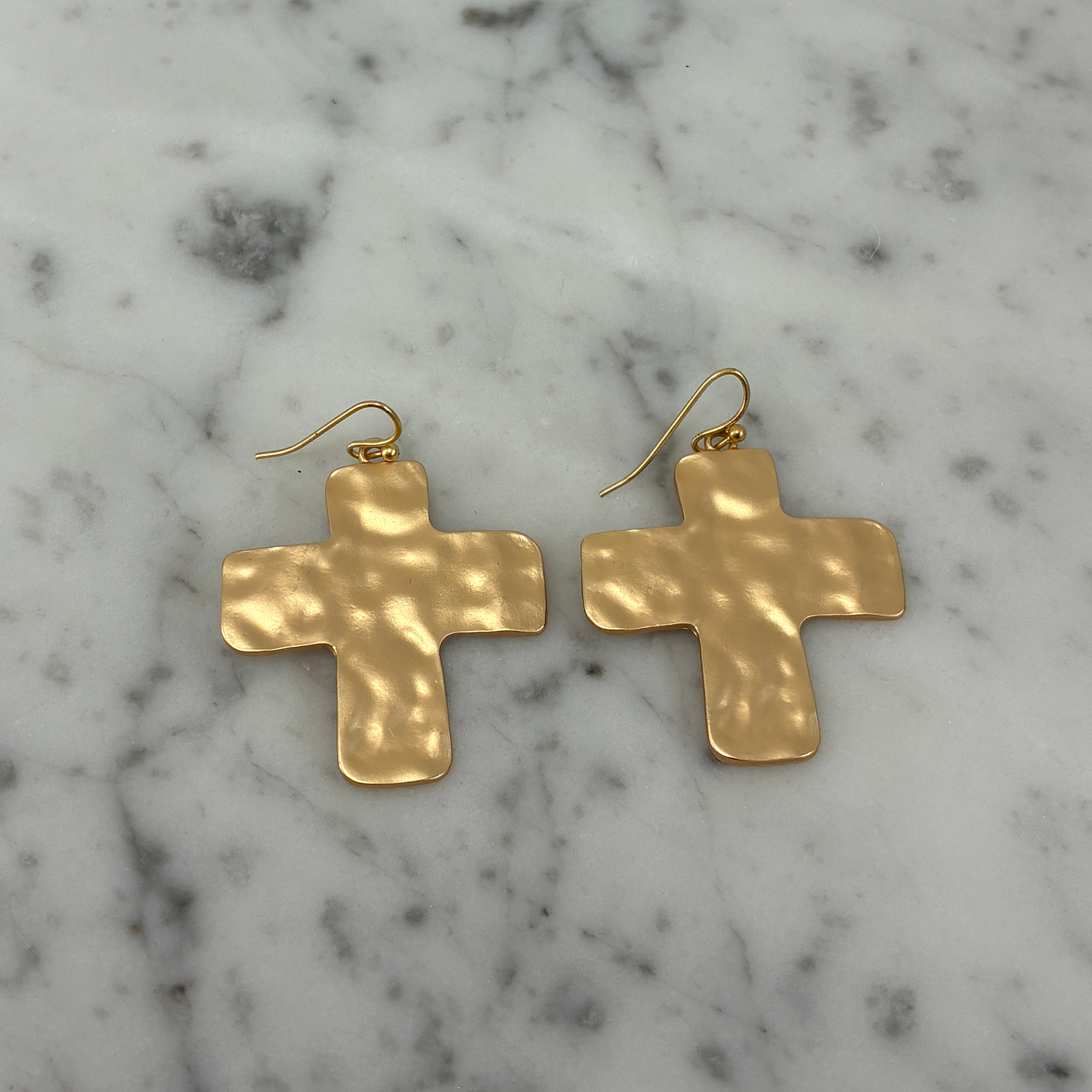 Lg Cross Earring
