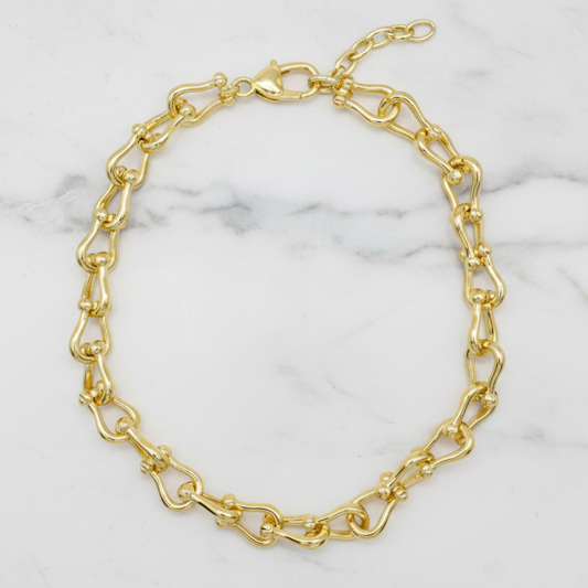 Horse Link Necklace