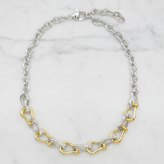 Half Horse Link Necklace