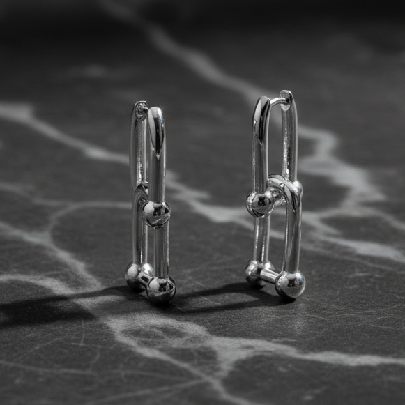 U Link Dangle Earring
