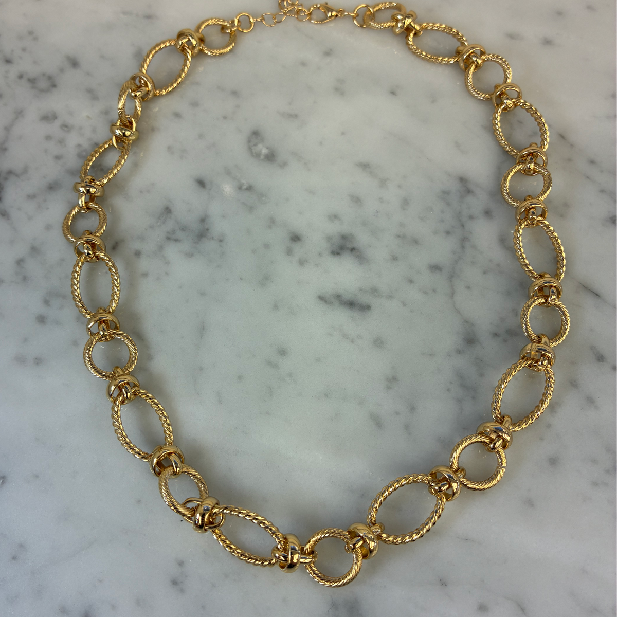 Cable Link Chain Necklace