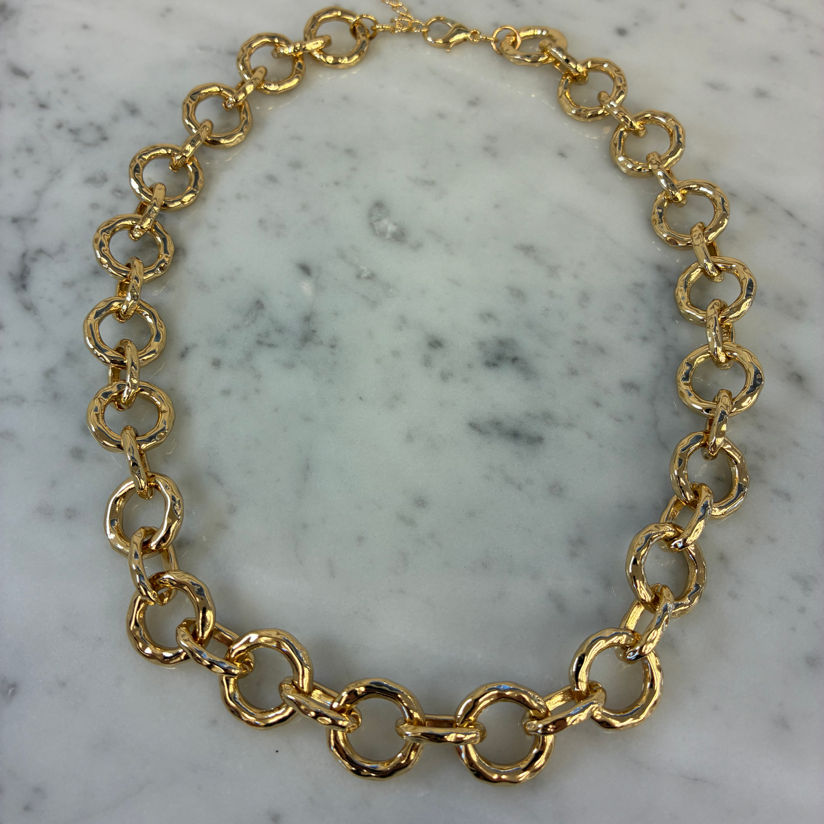 Round Link Chain Necklace