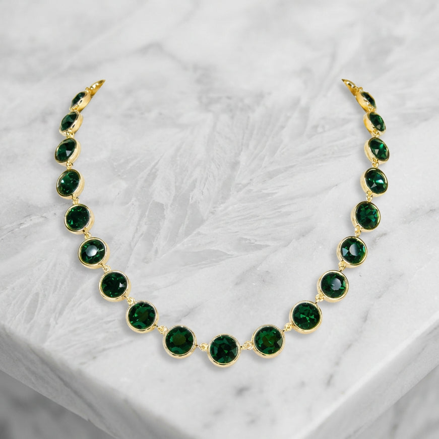 Rough Sketch Ooh & Aah necklace with a delicate gold-tone chain and pendant