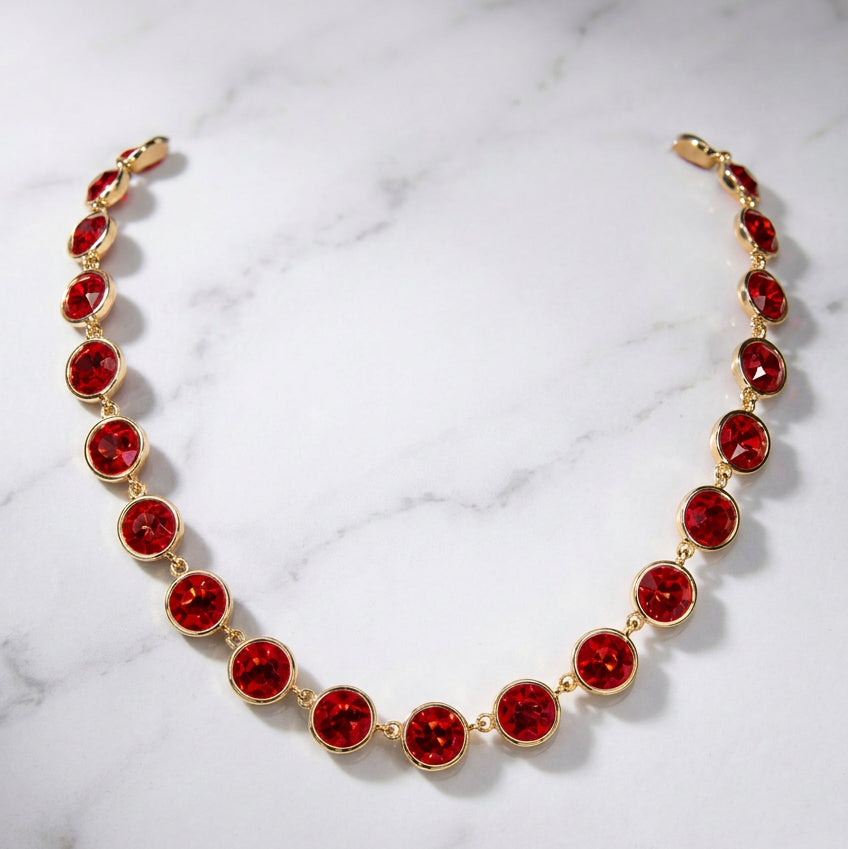 Rough Sketch Ooh & Aah necklace with delicate pendant design in rose gold finish