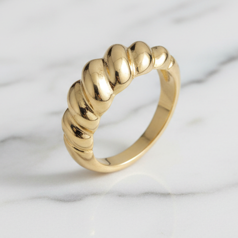 Twist Dome Ring