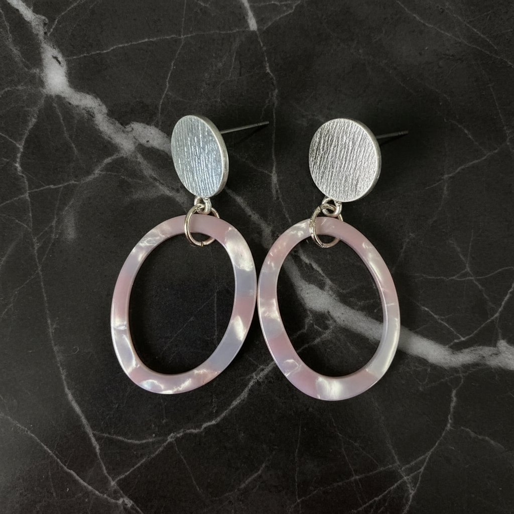 Pastel Acrylic Dangle Earring