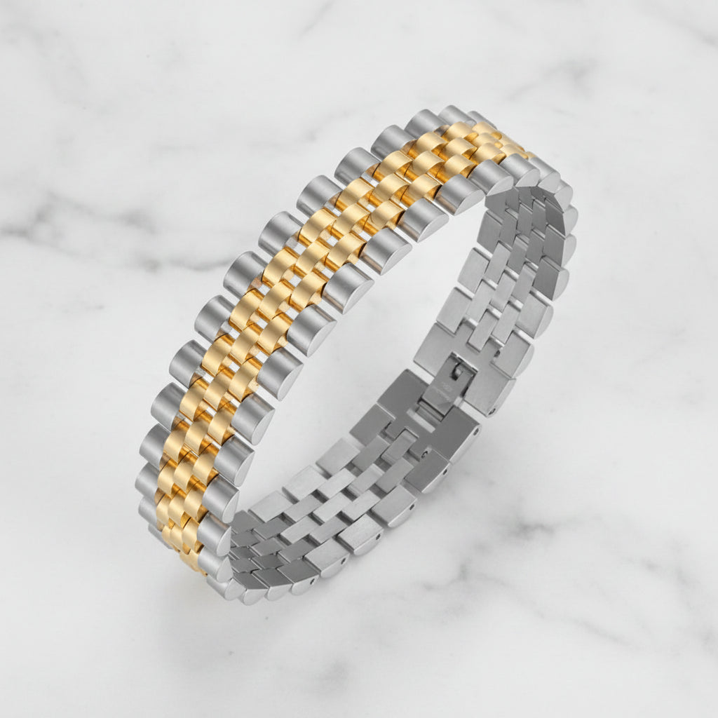 Thick Watch Band Bracelet