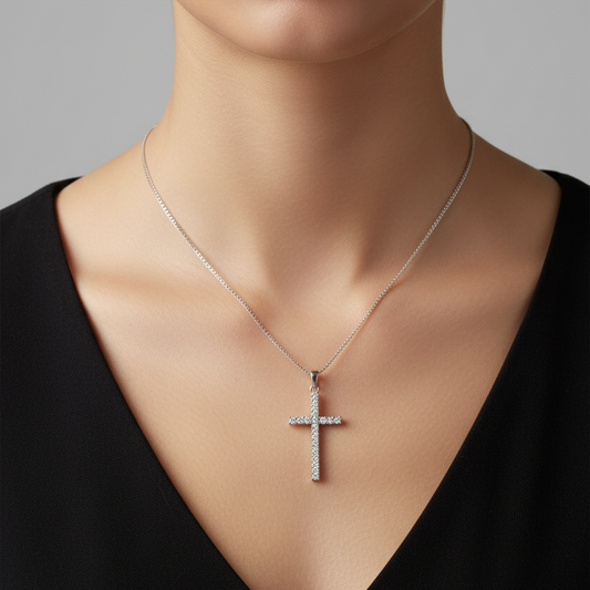Angela's Cross Necklace