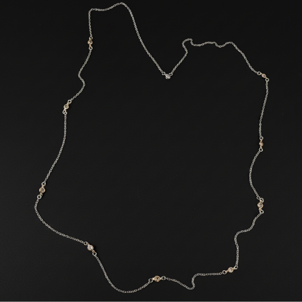 Delicate By The Yard Necklace - 36"