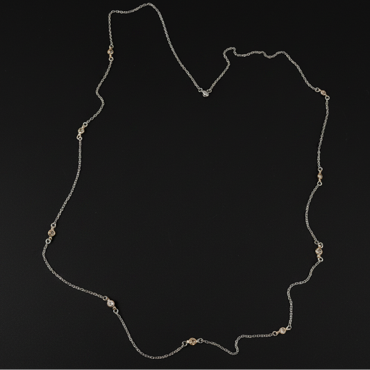 Delicate By The Yard Necklace - 36"