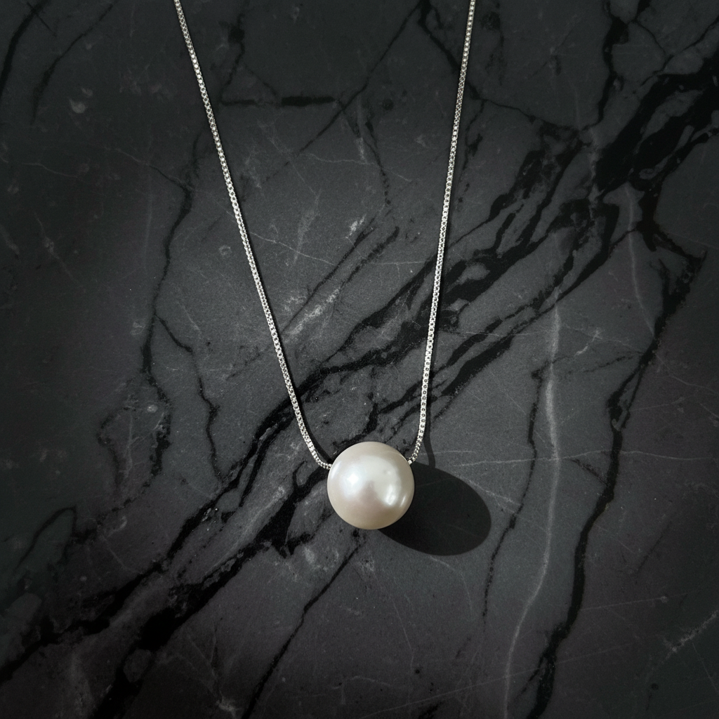 Single Pearl Necklace