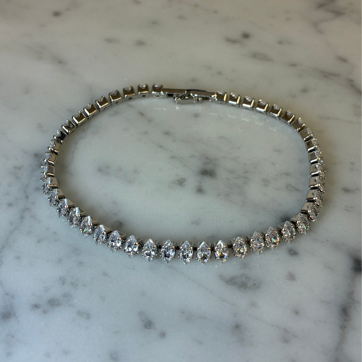 Marquis Tennis Bracelet