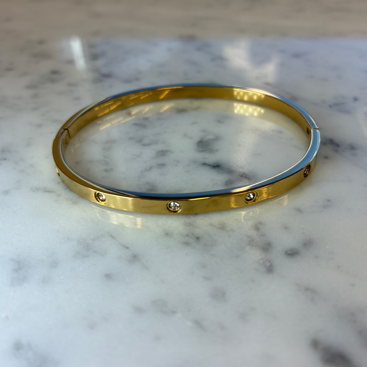 5 CZ Bangle