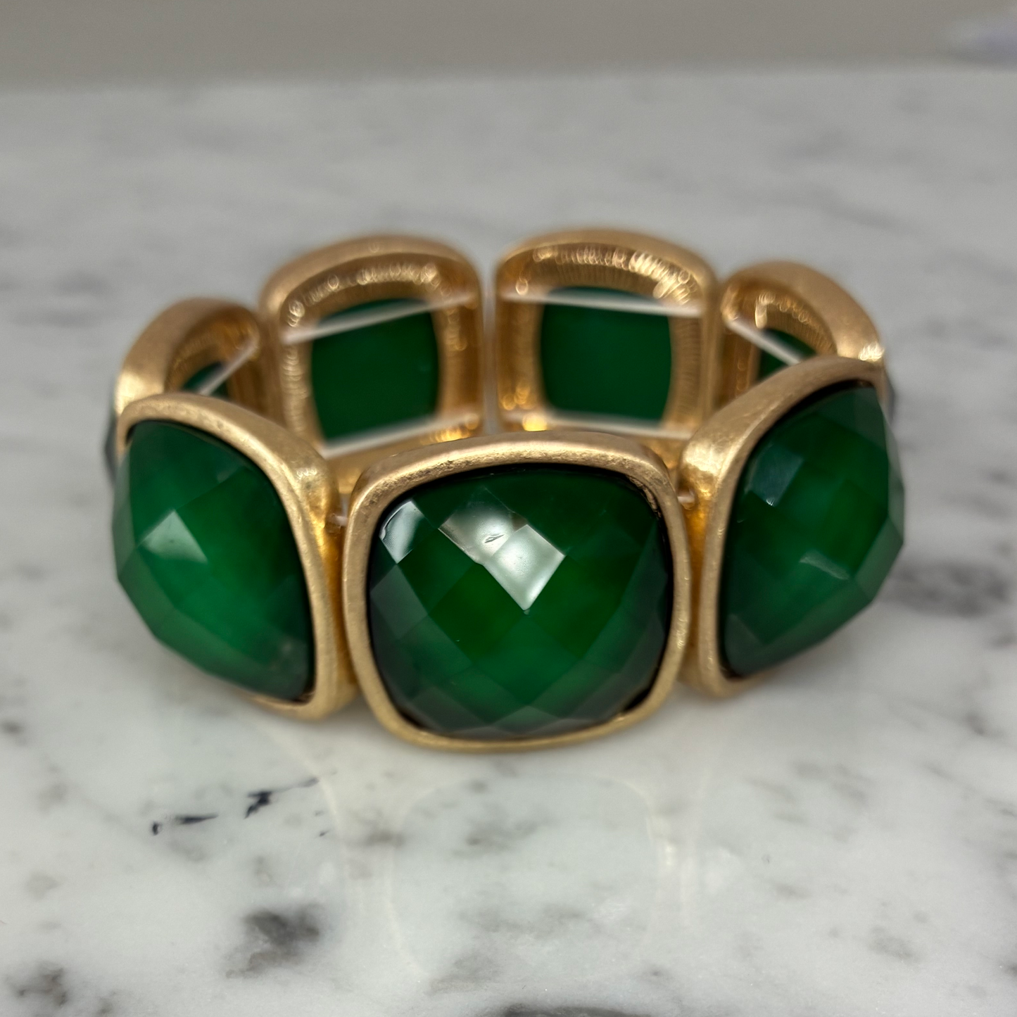 Bold Stone Stretch Bracelet