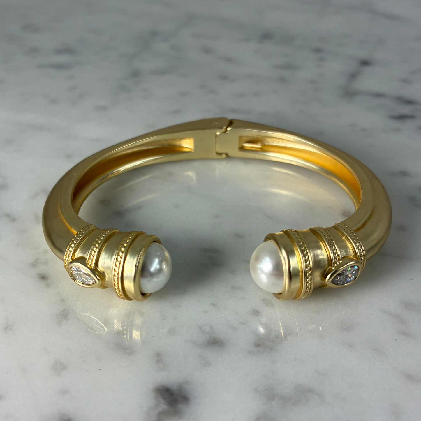 Matte Gold Bangle