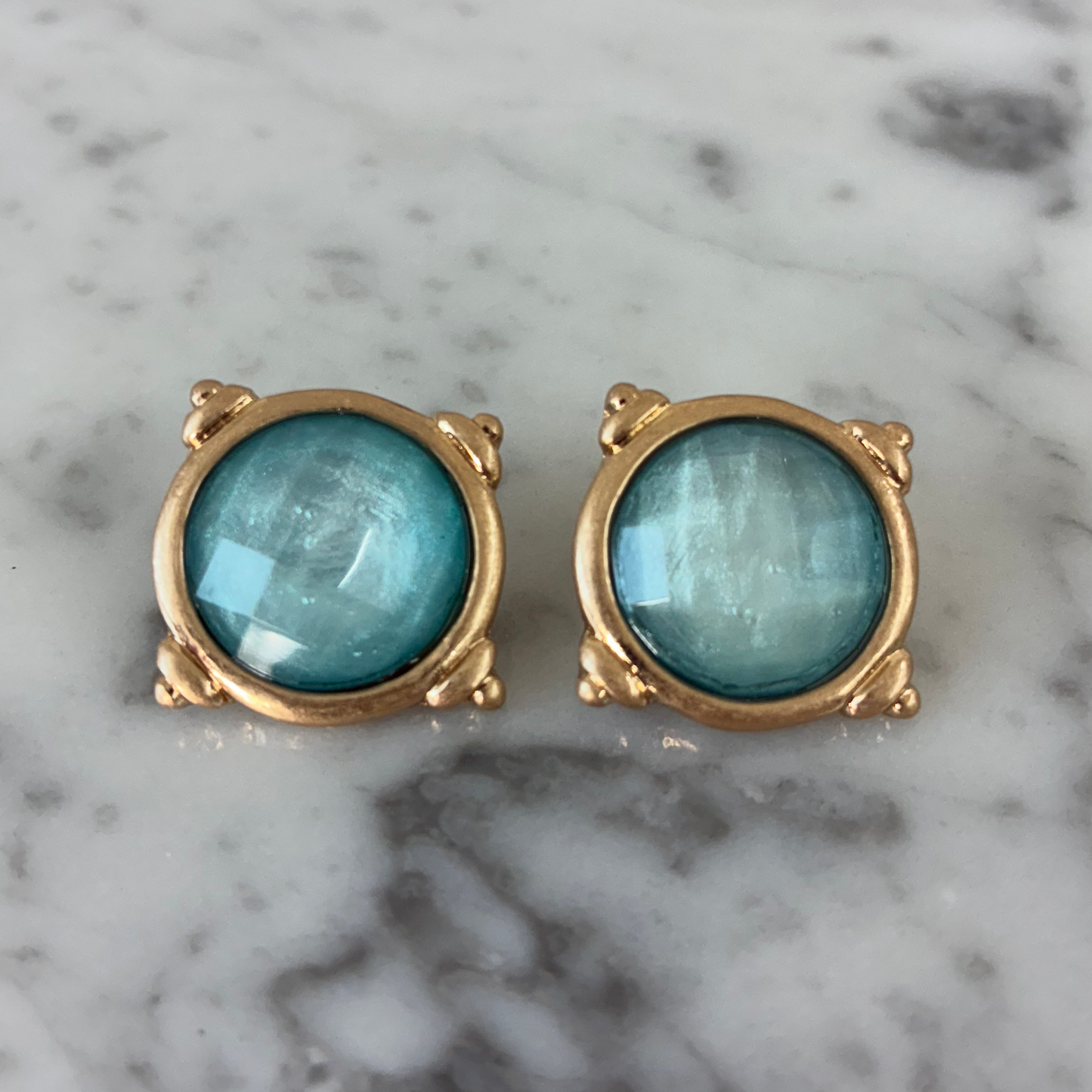 Stone Post Earring