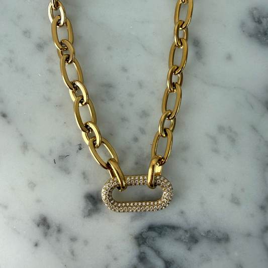 Link CZ Necklace