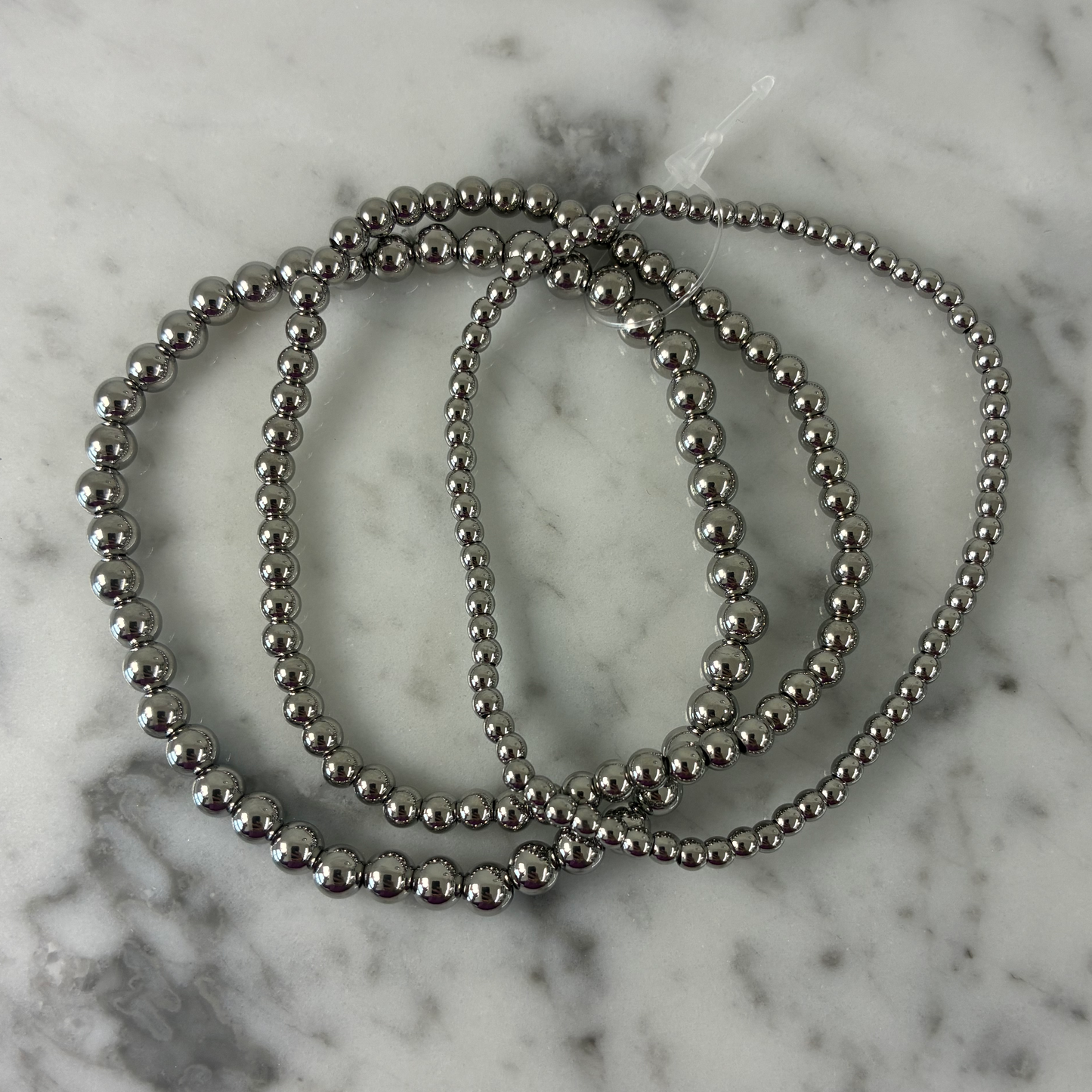 3-Piece Ball Stretch Bracelet Set