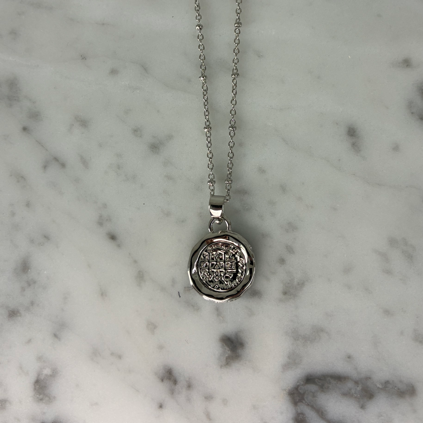 Dainty Coin Necklace - 16"