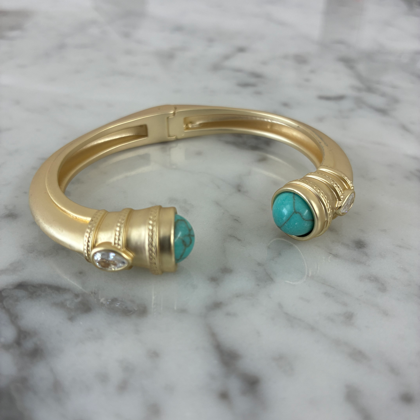 Matte Gold Bangle