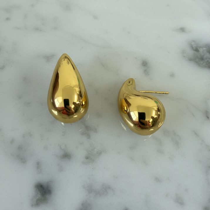 Chunky Teardrop Earring