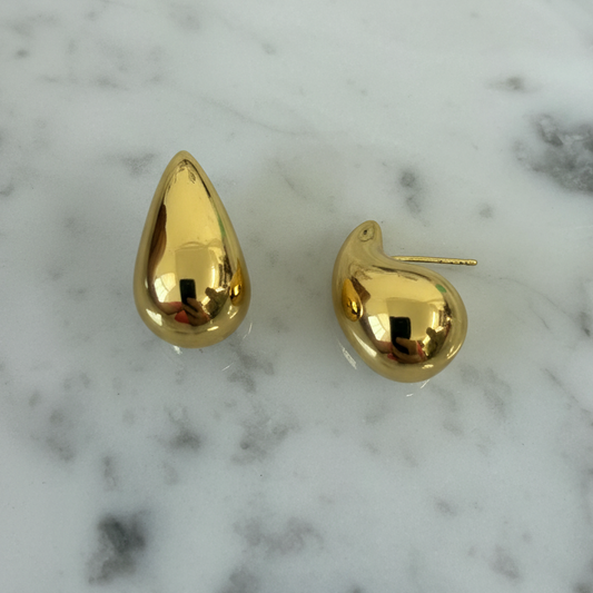 Chunky Teardrop Earring