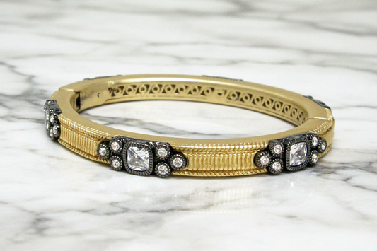 Ornate CZ Bangle