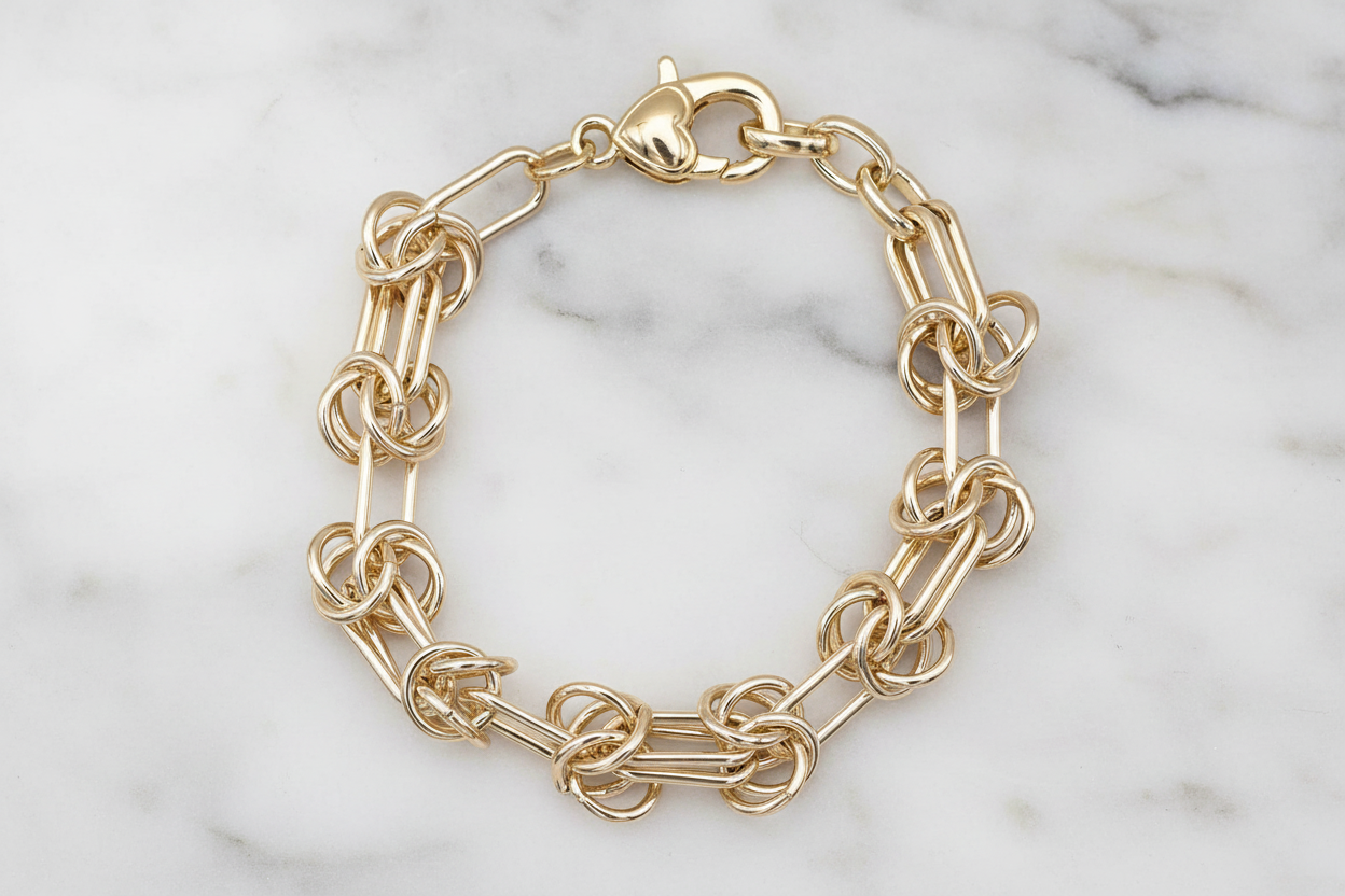 Gold Weaving Bracelet