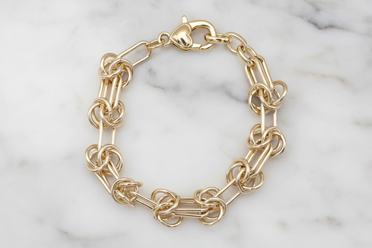Gold Weaving Bracelet