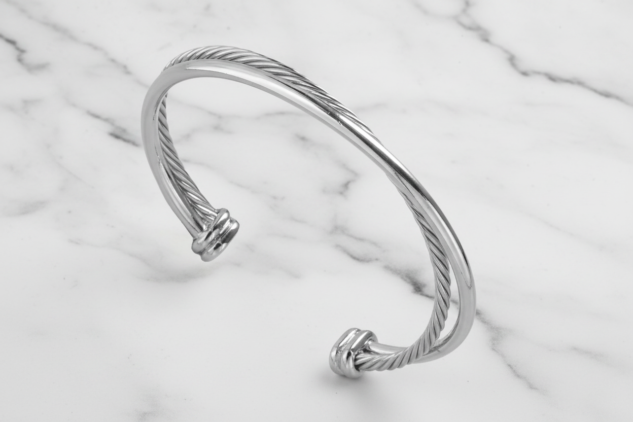 Cable Bangle