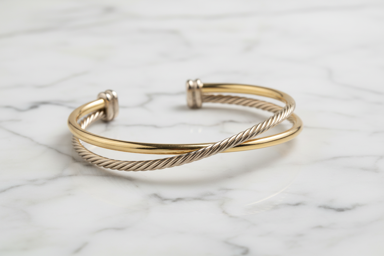 Cable Bangle