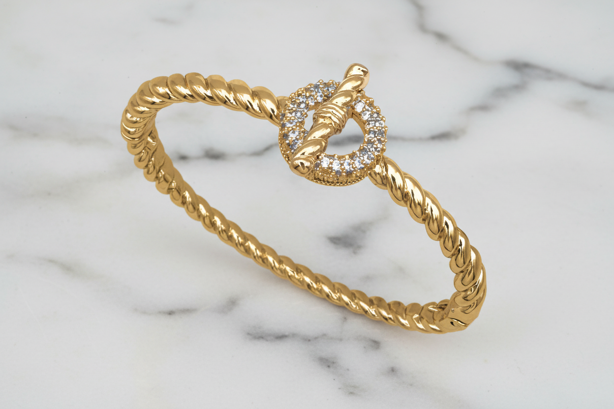 Pave Toggle Bracelet