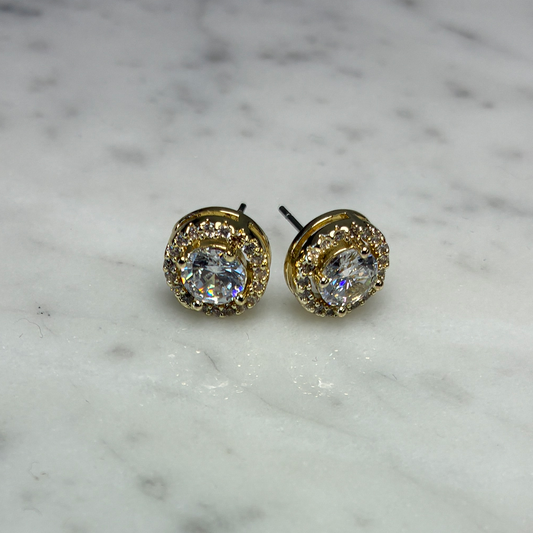 Circles CZ Earring