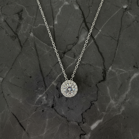 Circles CZ Necklace