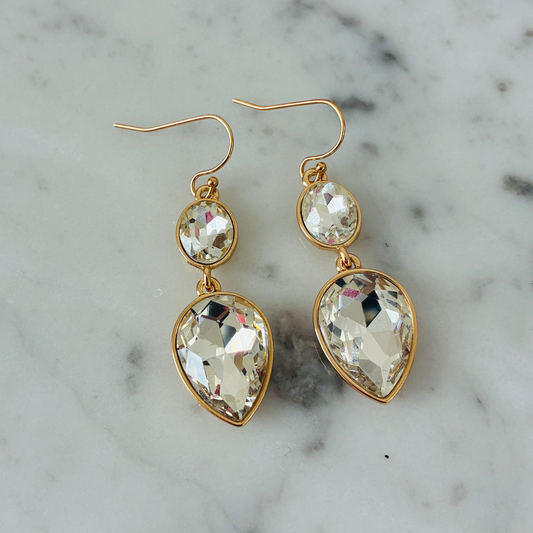Oval Pear Earrings