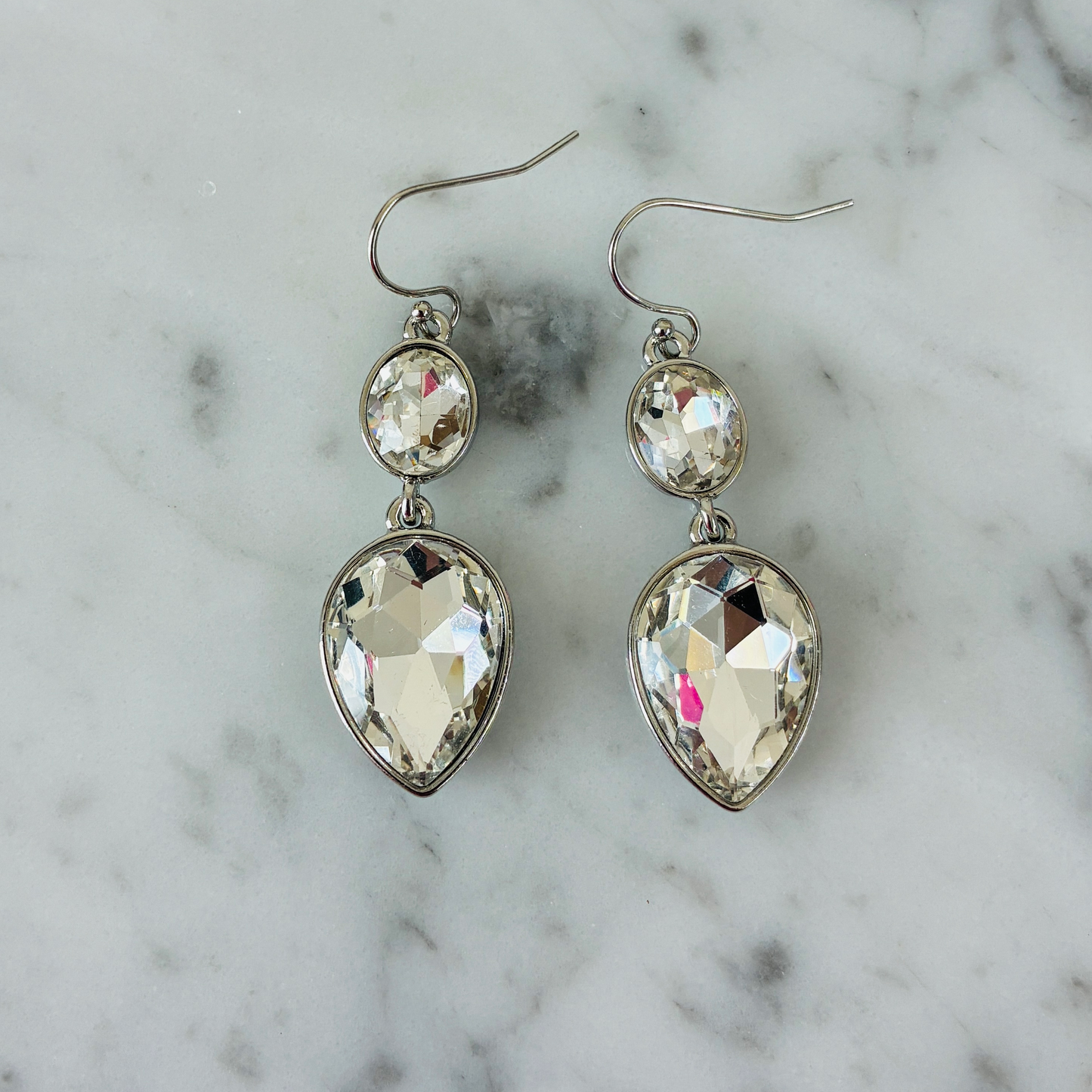 Oval Pear Earrings