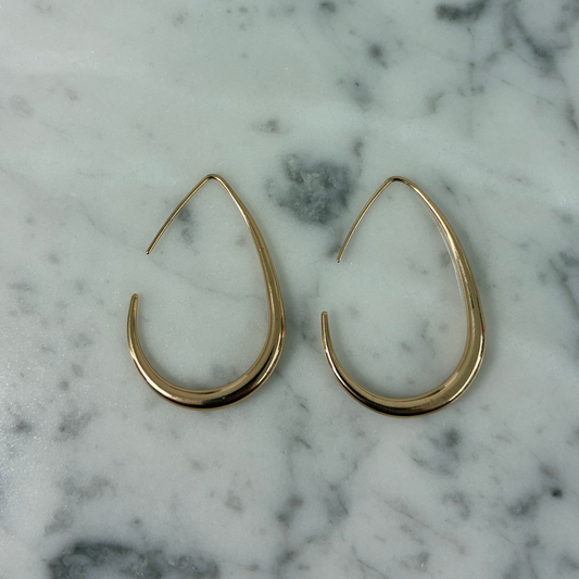Waterdrop Hoop Earring
