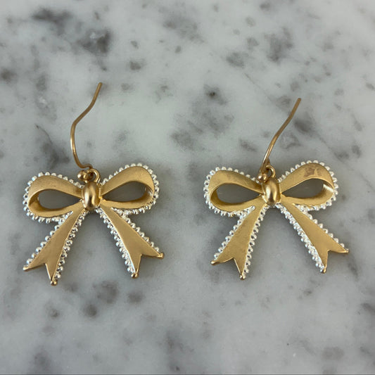 Bow Dangle Earring