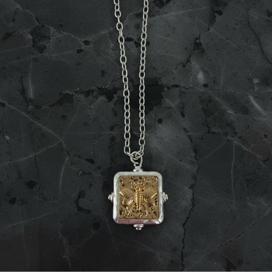 Bee Pendant Necklace