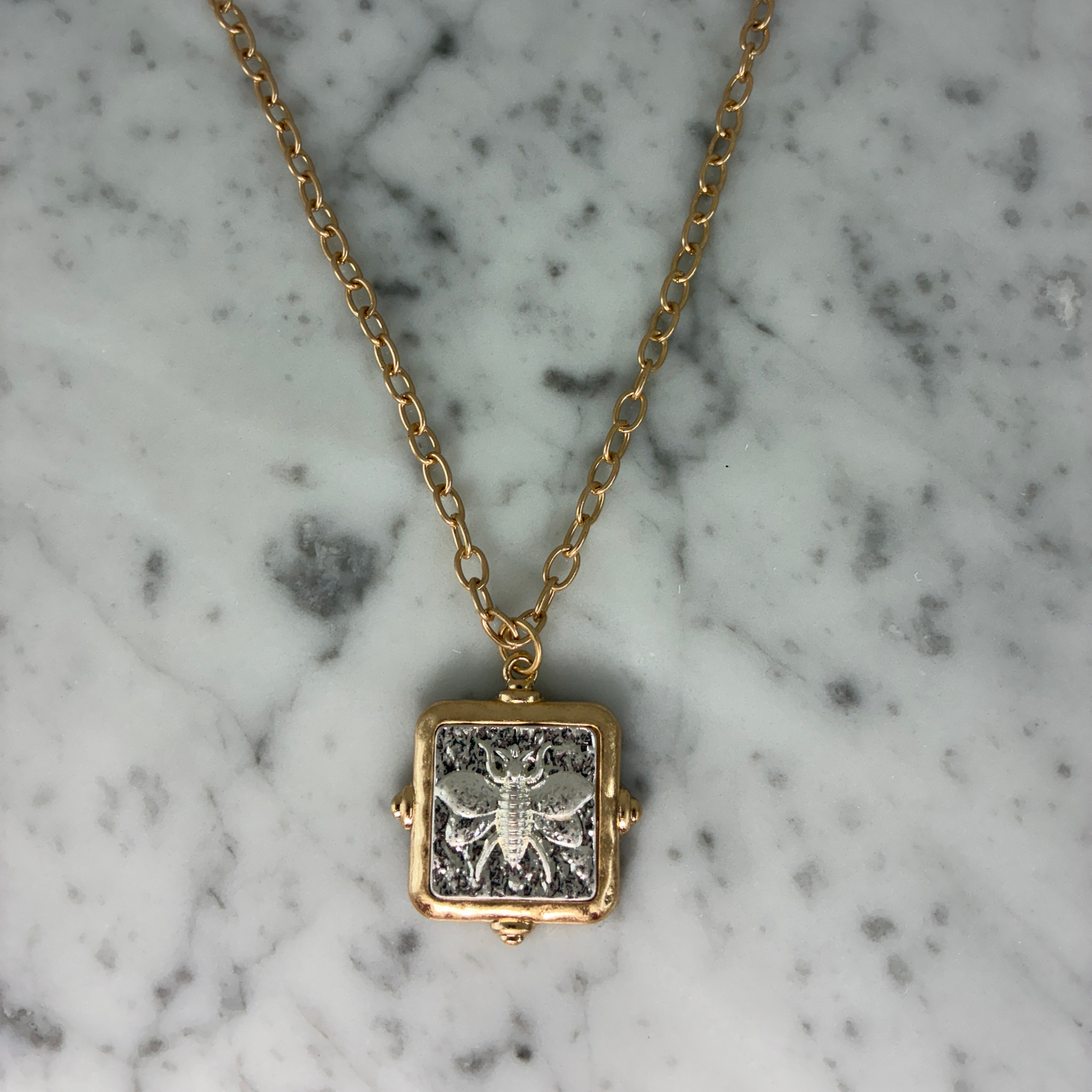 Bee Pendant Necklace